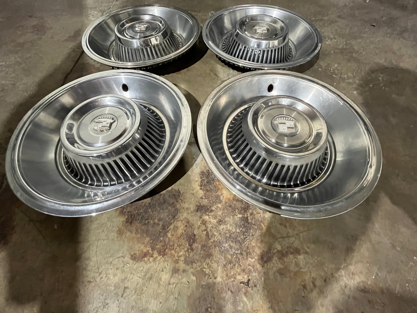 1963 Cadillac hubcaps